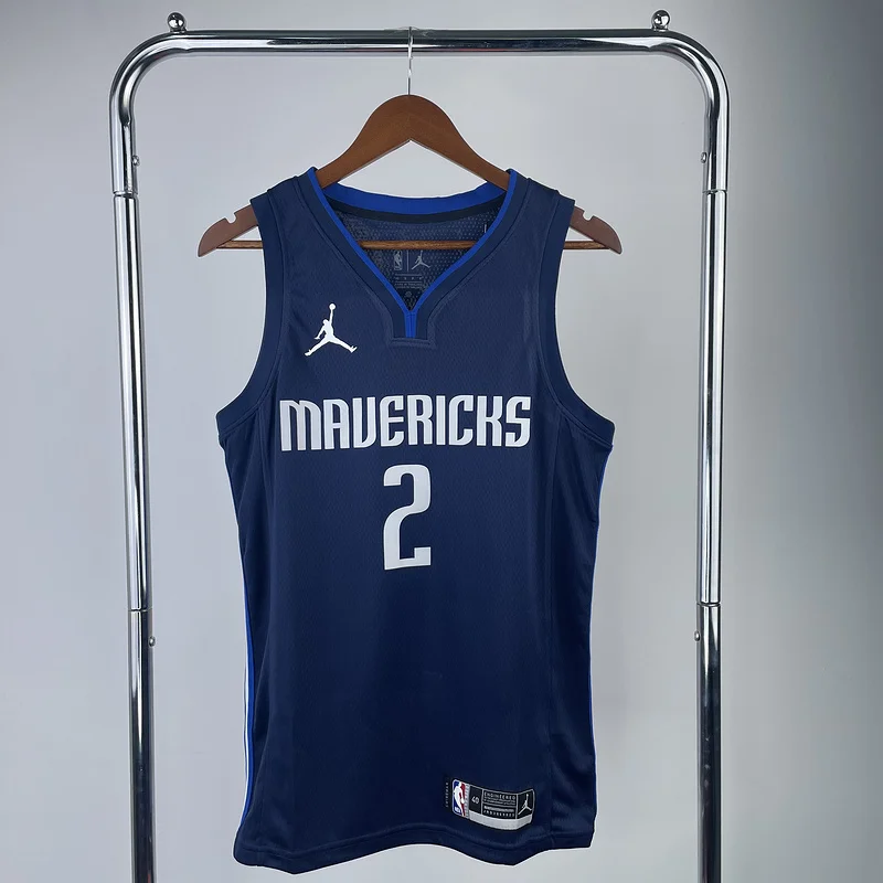 2021 Season NBA Dallas Mavericks basketball jersey trapeze limited #2 IRVING