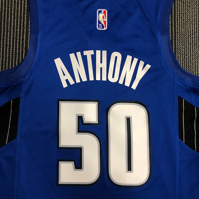 75th anniversary Orlando Magic Basketball Jersey trapeze #50 ANTHDNY