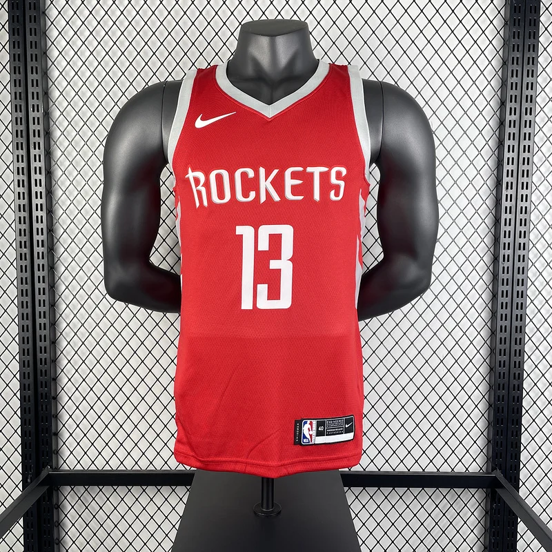 2019 Houston Rockets Basketball Jersey Aawy Red #13 HARDEN