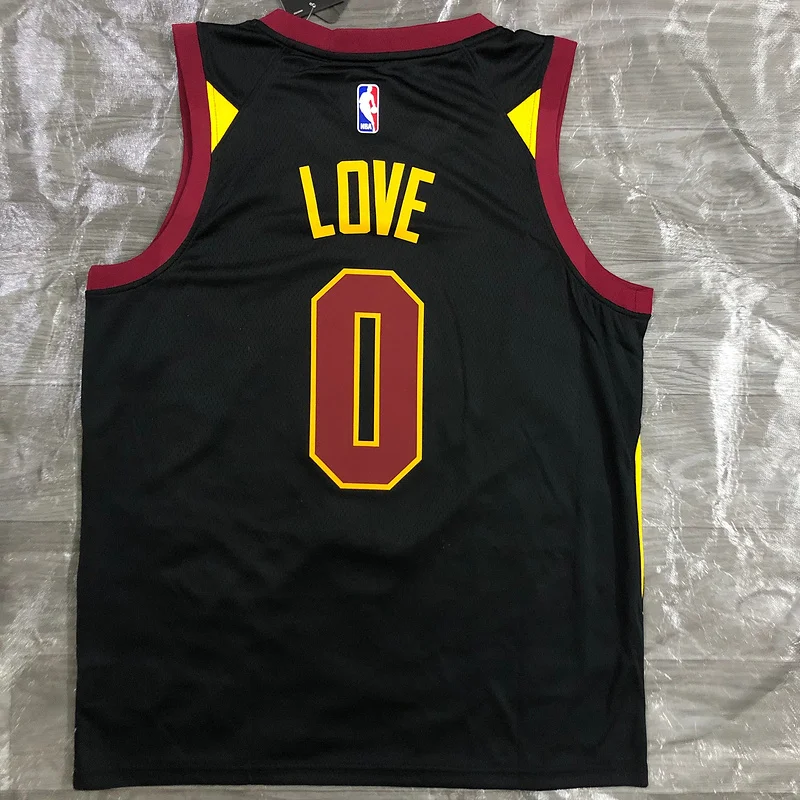 2021 Cleveland Cavaliers Basketball Jersey JORDAN Style limited #0 LOVE