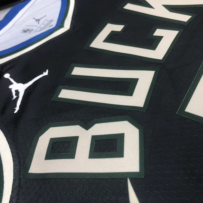 2023 Season NBA Milwaukee Bucks Basketball jersey Jordan limited #34