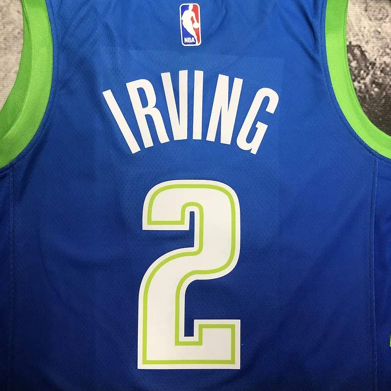 NBA Dallas Mavericks basketball jersey Gradient #2 IRVING