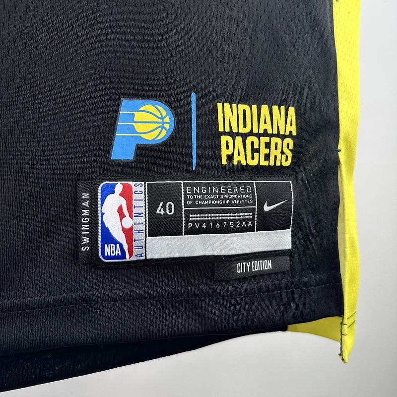 2024 Indiana Pacers Basketball Jersey city version #43 SIAKAM