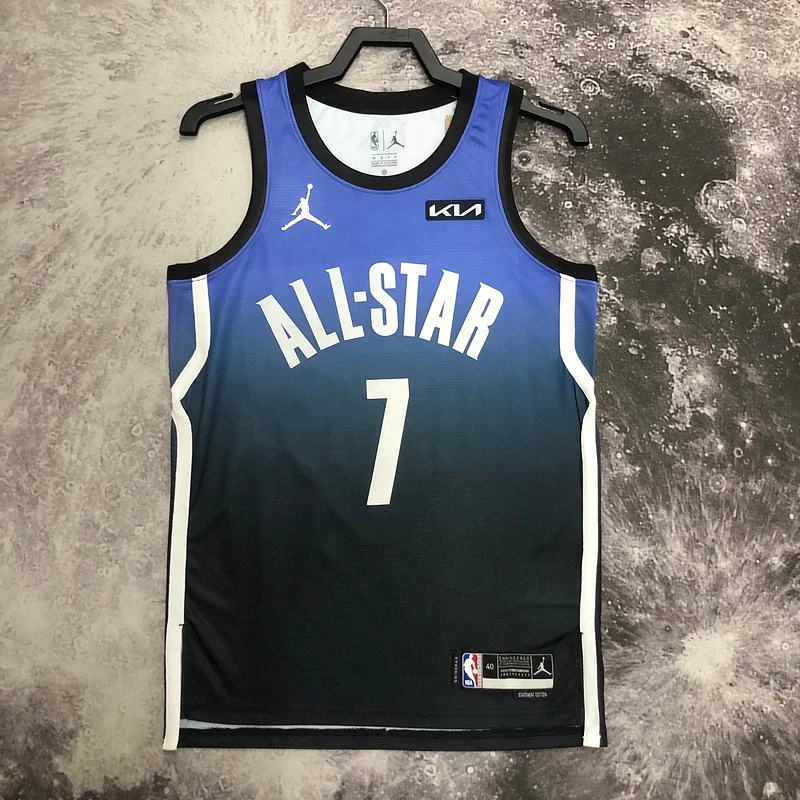 2023 Season NBA Boston Celtics Basketball Jersey All-Star Blue #7 BROWN