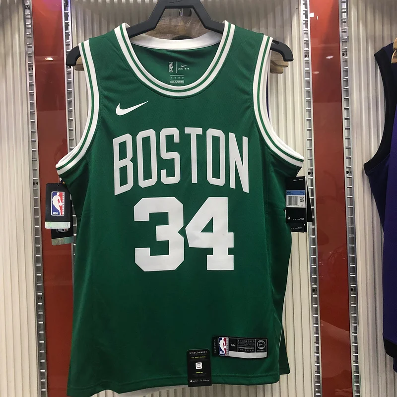 NBA Boston Celtics Basketball Jersey Retro Green #34 PIERCE