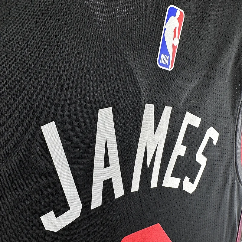 2024 Season NBA Miami Heat basketball jersey city version #6 JAMES