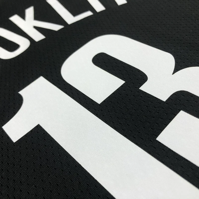 75th anniversary Brooklyn Nets Basketball jersey Black #13 HARDEN