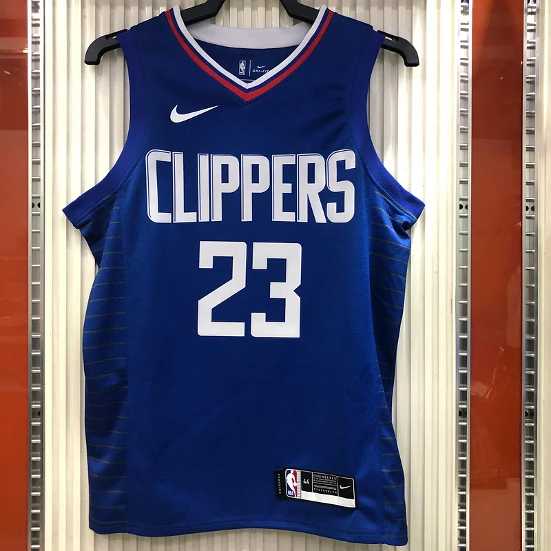 2020 Season NBA Los Angeles Clippers Basketball jersey  limited   Blue  #23   WILLIAMS