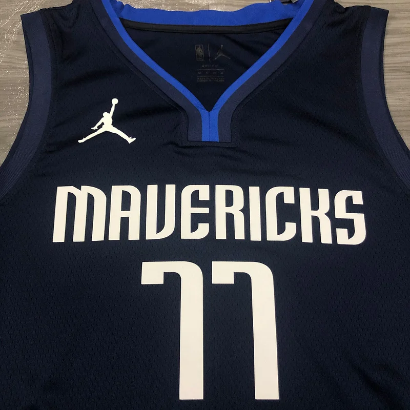 2021 Season NBA Dallas Mavericks basketball jersey JORDAN theme limited #77 DONCIC