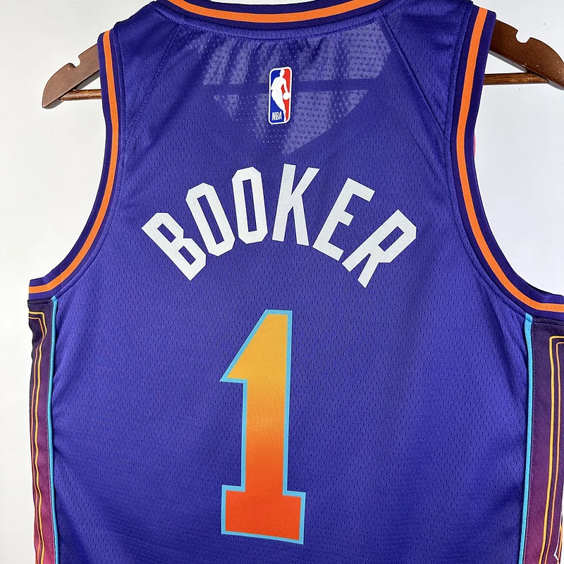 2024 Season NBA Phoenix Suns Basketball jersey city version #1 BOOKER