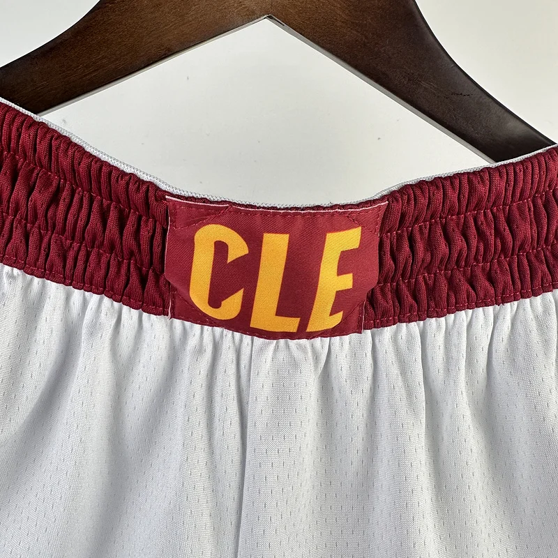 2021 Cleveland Cavaliers Basketball Home White Shorts