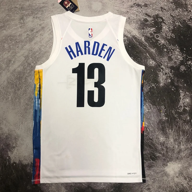 2023 Season Brooklyn Nets Basketball jersey city version #13 HARDEN