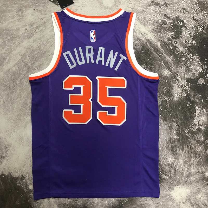 NBA Phoenix Suns Basketball jersey Purple #35 DURANT