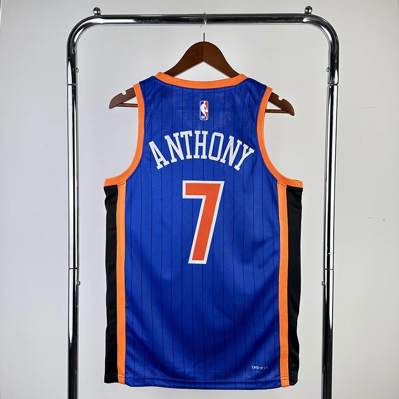 2024 New York Knicks Basketball Jersey city version #7 ANTHONY