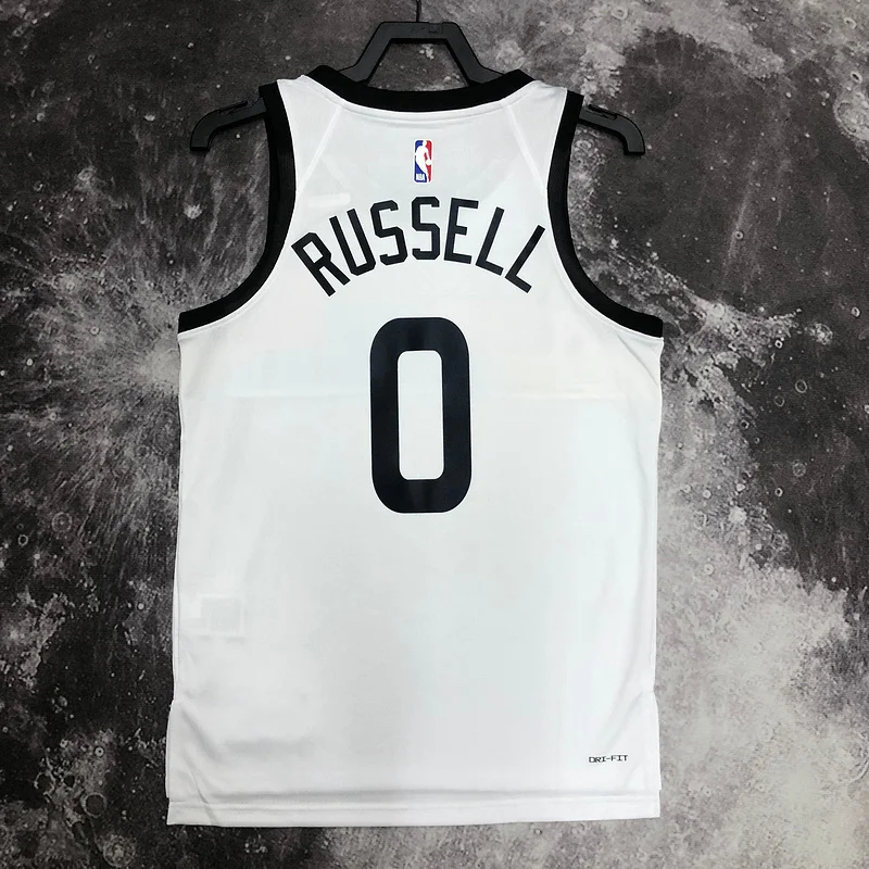 2023 Minnesota Timberwolves Basketball Jersey city version #0 RUSSELL