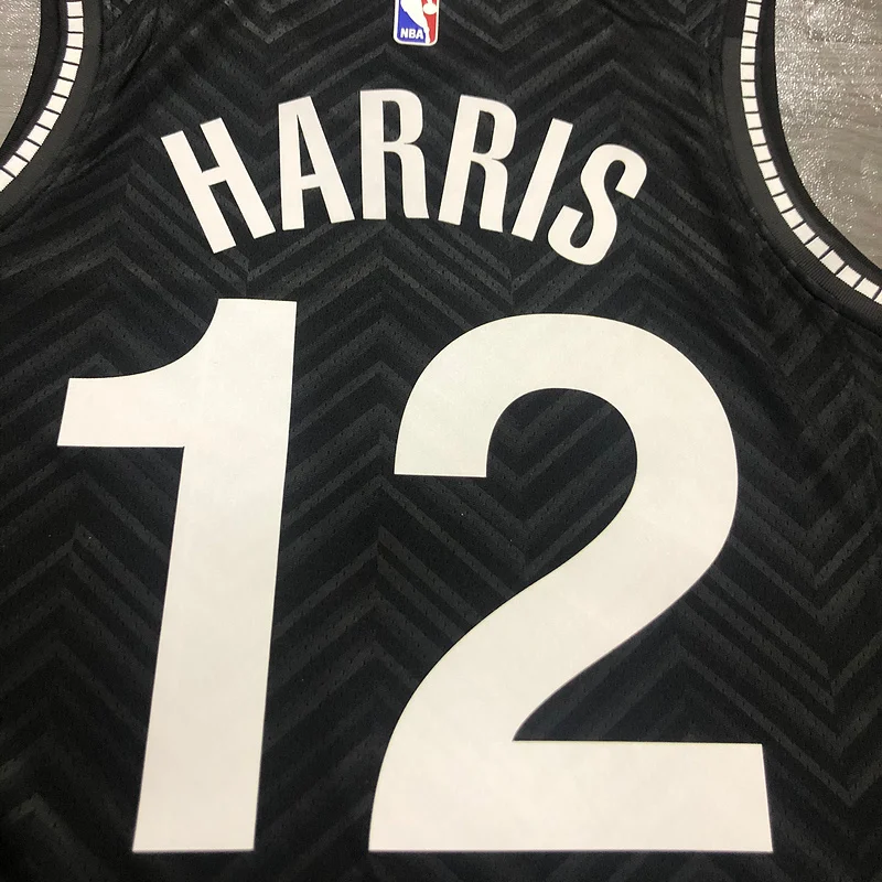 2021 Season Brooklyn Nets Basketball jersey bonus edition #12 HARRIS