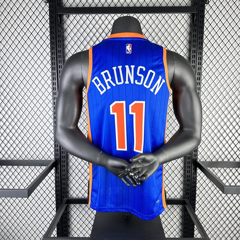 2024 New York Knicks Basketball Jersey city version #11 BRUNSON