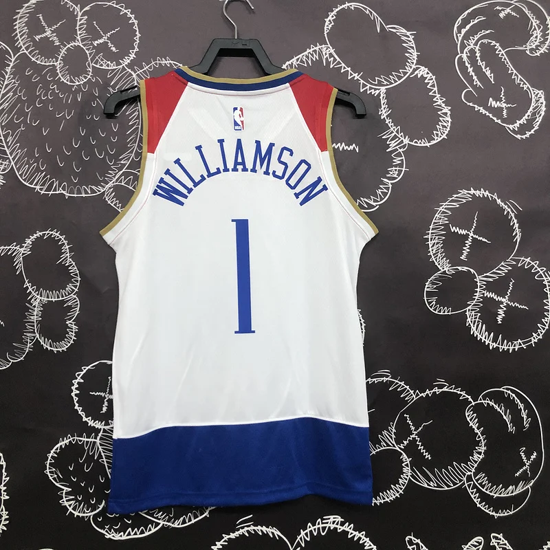 2020 New Orleans Pelicans Basketball jersey  city version  #1  WILLIAMSON