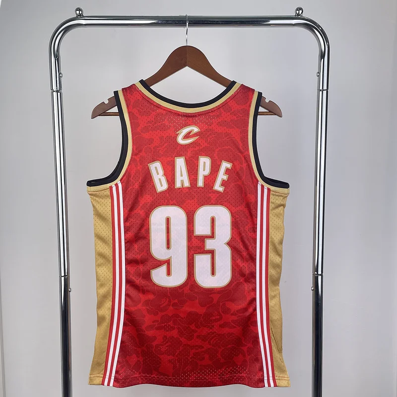 BAPE×Mitchell Ness Co-branded Cleveland Cavaliers Basketball Jersey