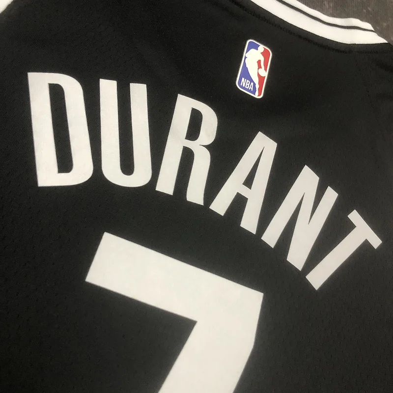 2023 Season Brooklyn Nets Basketball jersey Black #7 DURANT