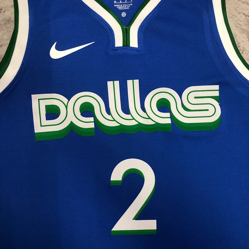 2023 Season NBA Dallas Mavericks basketball jersey city version #2 IRVING