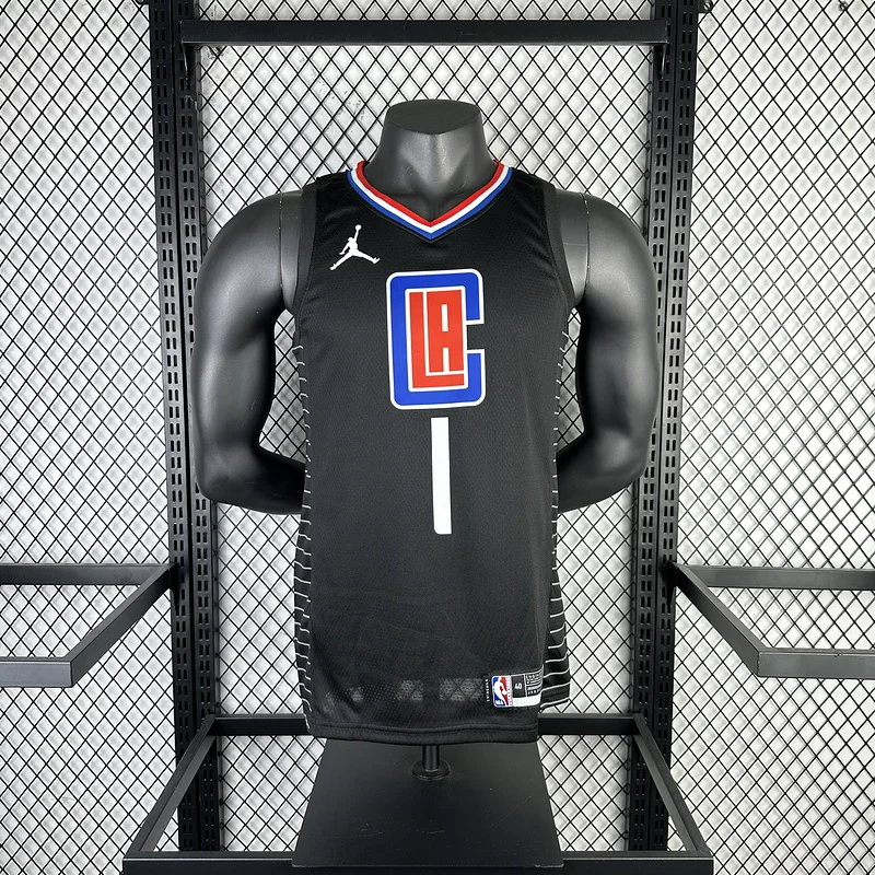 2021 Season  NBA Los Angeles Clippers Basketball jersey    trapeze  limited   #1    HARDEN