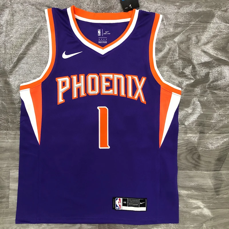 NBA Phoenix Suns Basketball jersey Purple #1 BOOKER