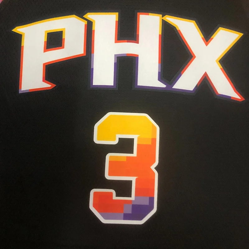 2023 Season NBA Phoenix Suns Basketball jersey trapeze limited #3 PAUL