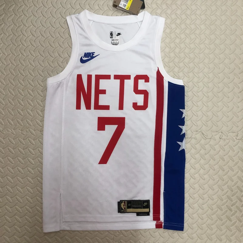 2023 Season Brooklyn Nets Basketball jersey Retro #7 DURANT