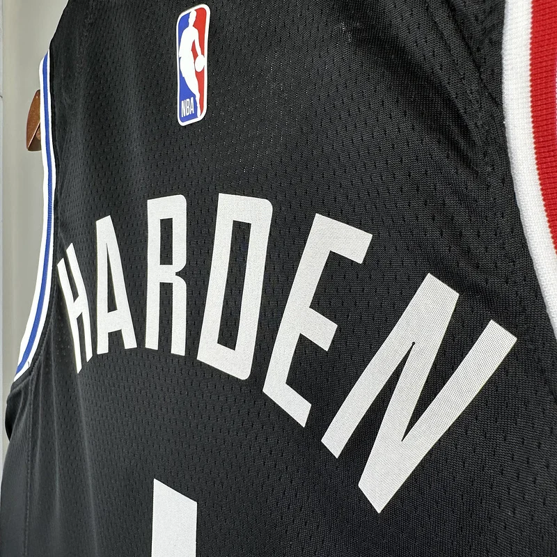 2023 Season   NBA Los Angeles Clippers Basketball jersey  city version  #1    HARDEN