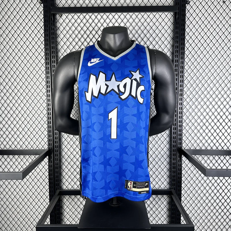 2024 Orlando Magic Basketball Jersey Retro #1 McGrady