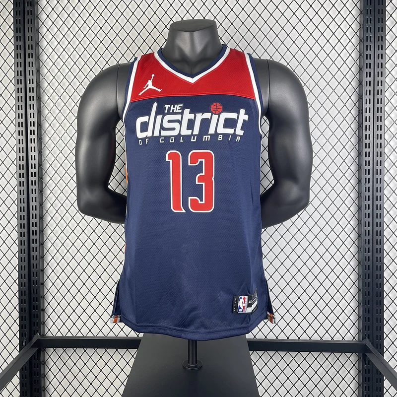 2023  Washington Wizards Basketball Jersey   trapeze  limited #13  POOLE