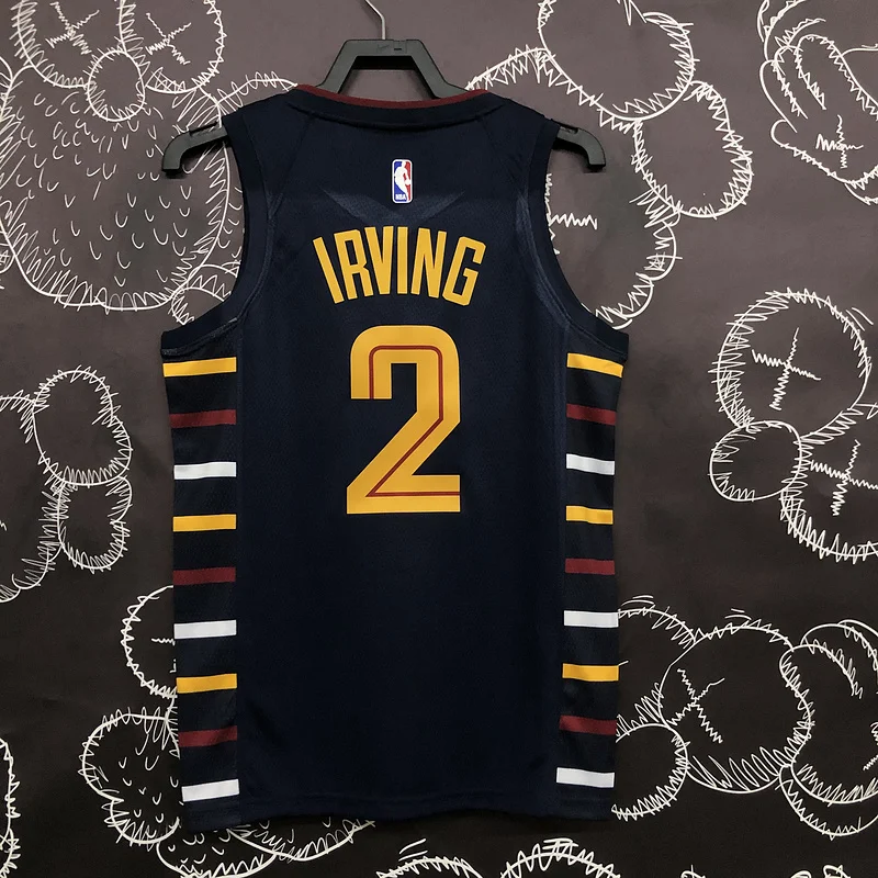 Cleveland Cavaliers Basketball Jersey stripe #2 IRVING