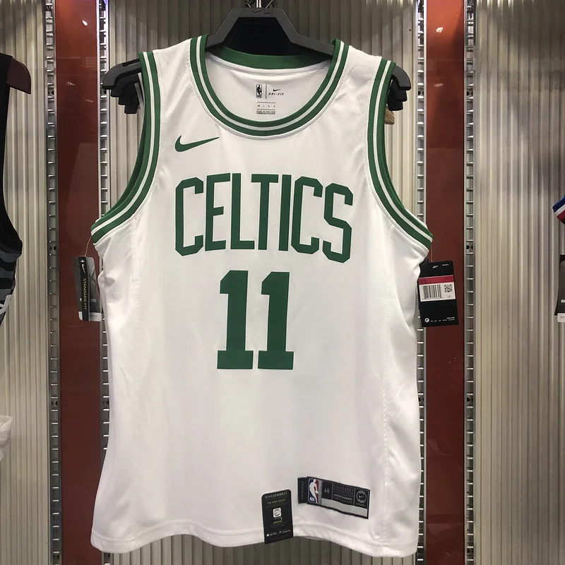 NBA Boston Celtics Basketball Jersey White #11 IRVING