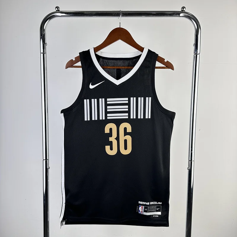 2024 Season NBA Memphis Grizzlies Basketball Jersey city version #36 SMART