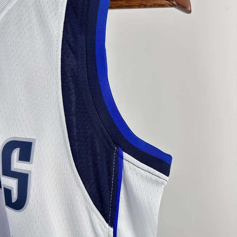 Youth kids Basketball Jersey Dallas Mavericks White #11 IRVING