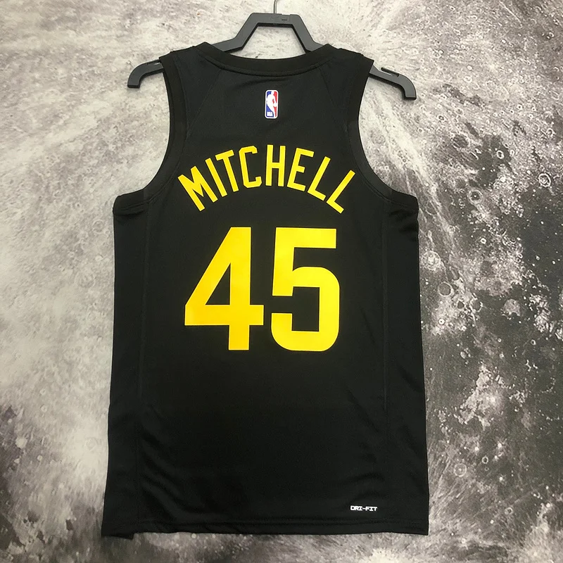 2023 Utah Jazz Basketball Jersey Jordan limited #45 MITCHELL