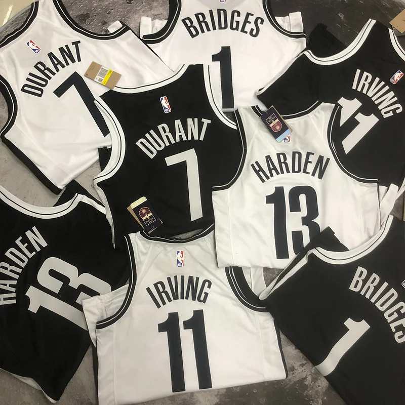 2023 Season Brooklyn Nets Basketball jersey White #13 HARDEN