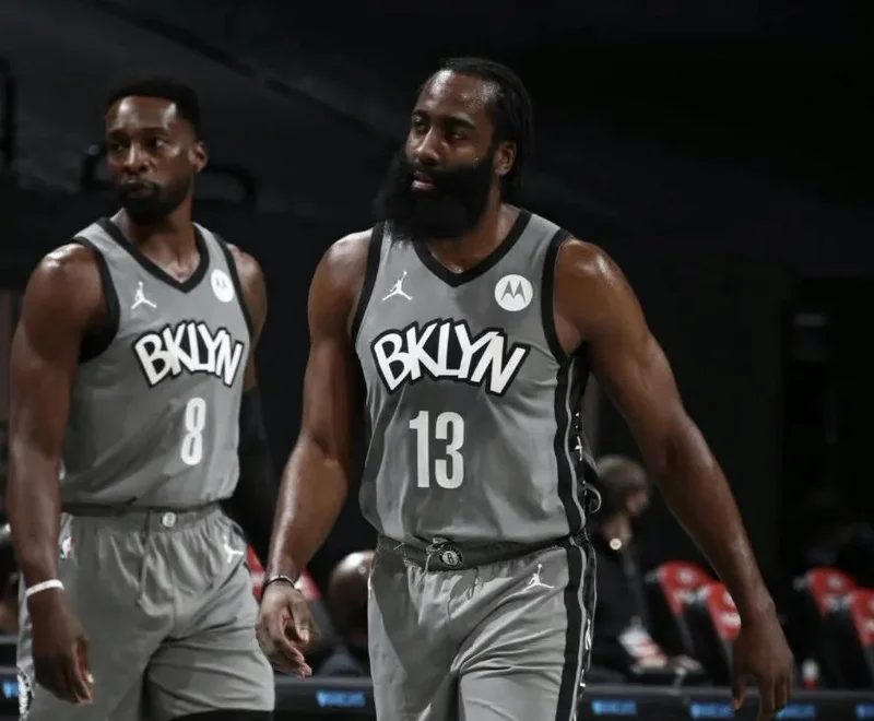 2021 Season Brooklyn Nets Basketball jersey JORDAN Theme gray #13 HARDEN