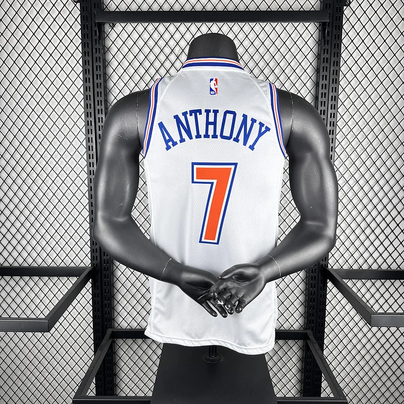 2019 New York Knicks Basketball Jersey limited #7 ANTHONY