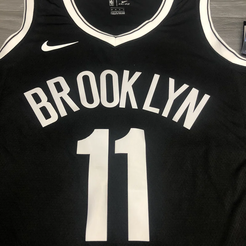 Brooklyn Nets Basketball jersey V-neck  Black #11 IRVING