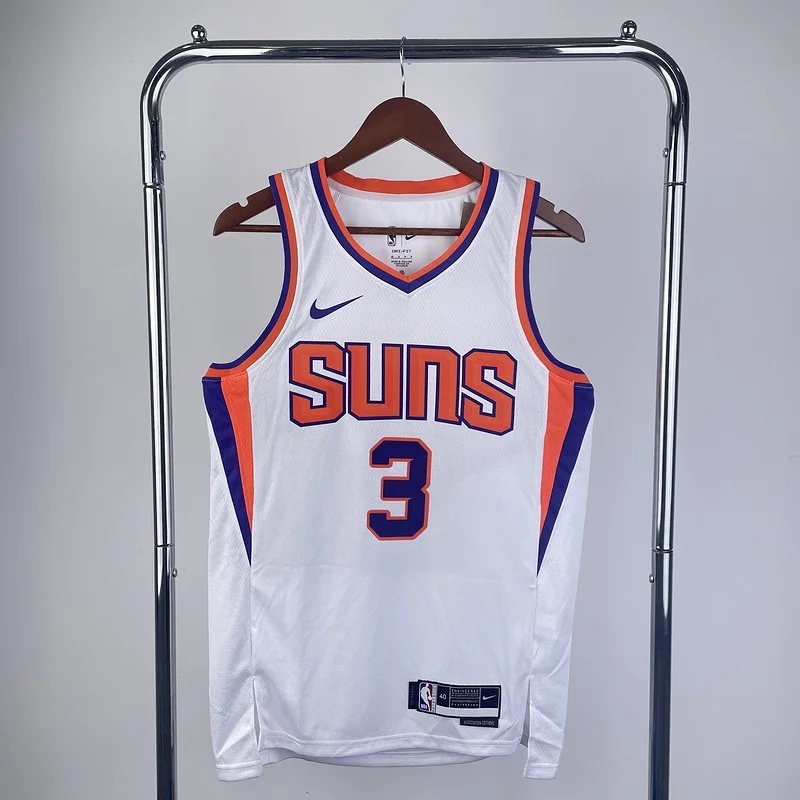 2023 Season NBA Phoenix Suns Basketball jersey White #3 PAUL