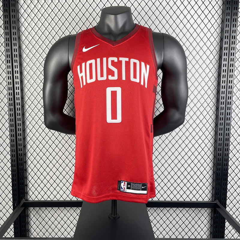 2019 Houston Rockets Basketball Jersey bonus edition #0 WESTBROOK