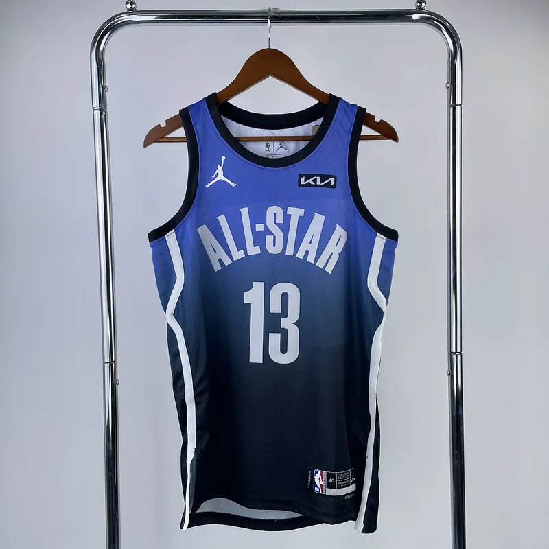 2023 Season  NBA Los Angeles Clippers Basketball jersey   All-Star    Blue  #13   GEORGE