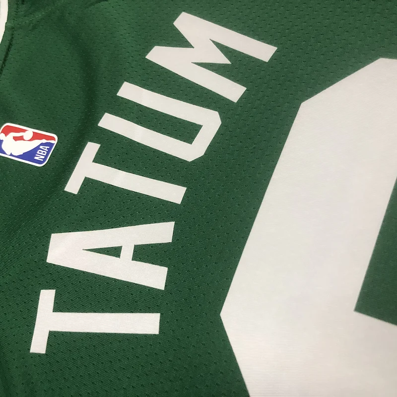 2023 Season NBA Boston Celtics Basketball Jersey Green #0 TATUM