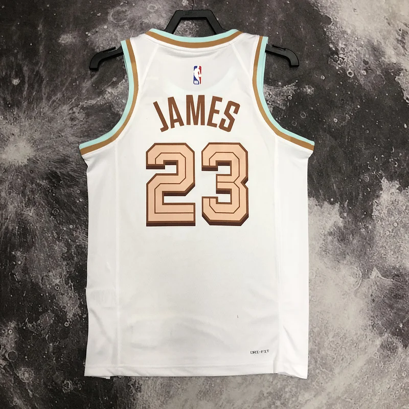 2023 Cleveland Cavaliers Basketball Jersey city version #23 JAMES