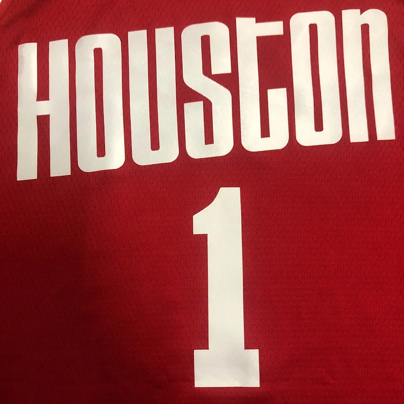 Houston Rockets Basketball Jersey Retro 红 #1 McGRADY