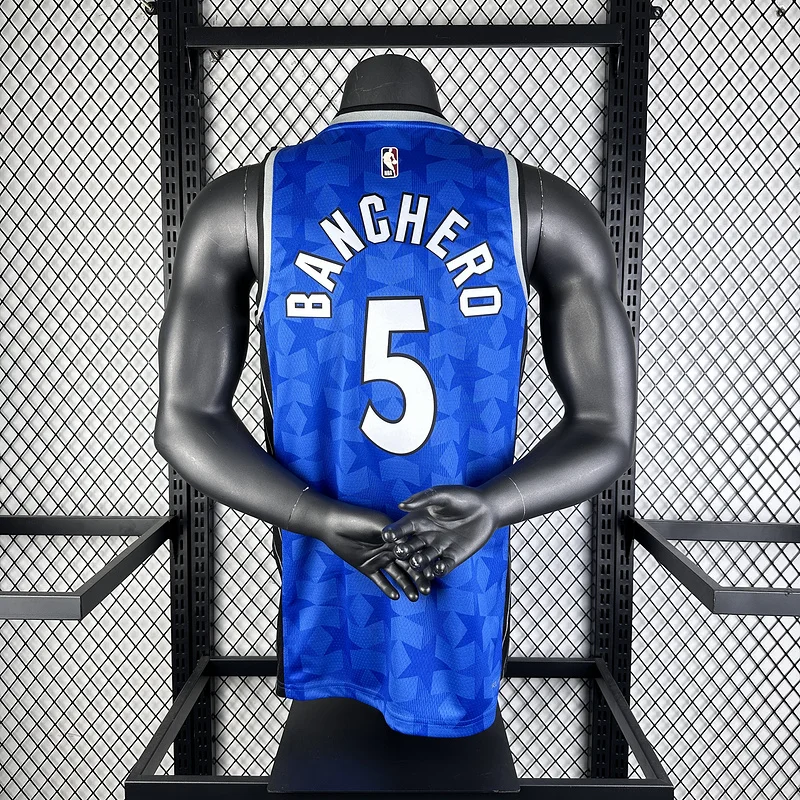 2024 Orlando Magic Basketball Jersey Retro #5 BANCHERO