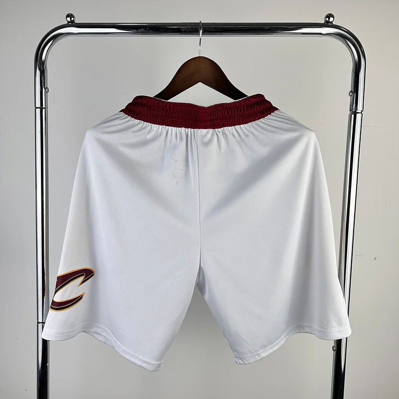 2021 Cleveland Cavaliers Basketball Home White Shorts