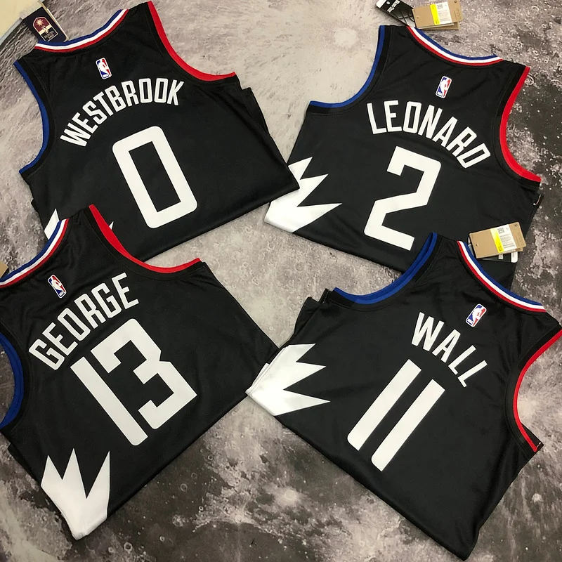 2023 Season   NBA Los Angeles Clippers Basketball jersey    trapeze  limited  #13   GEORGE